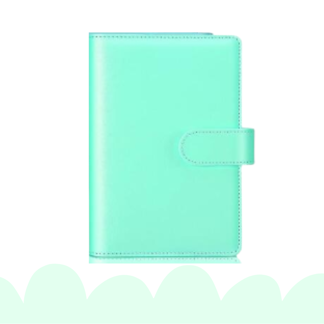 Organigastos Turquesa pequeño (13x19 cm aprox)