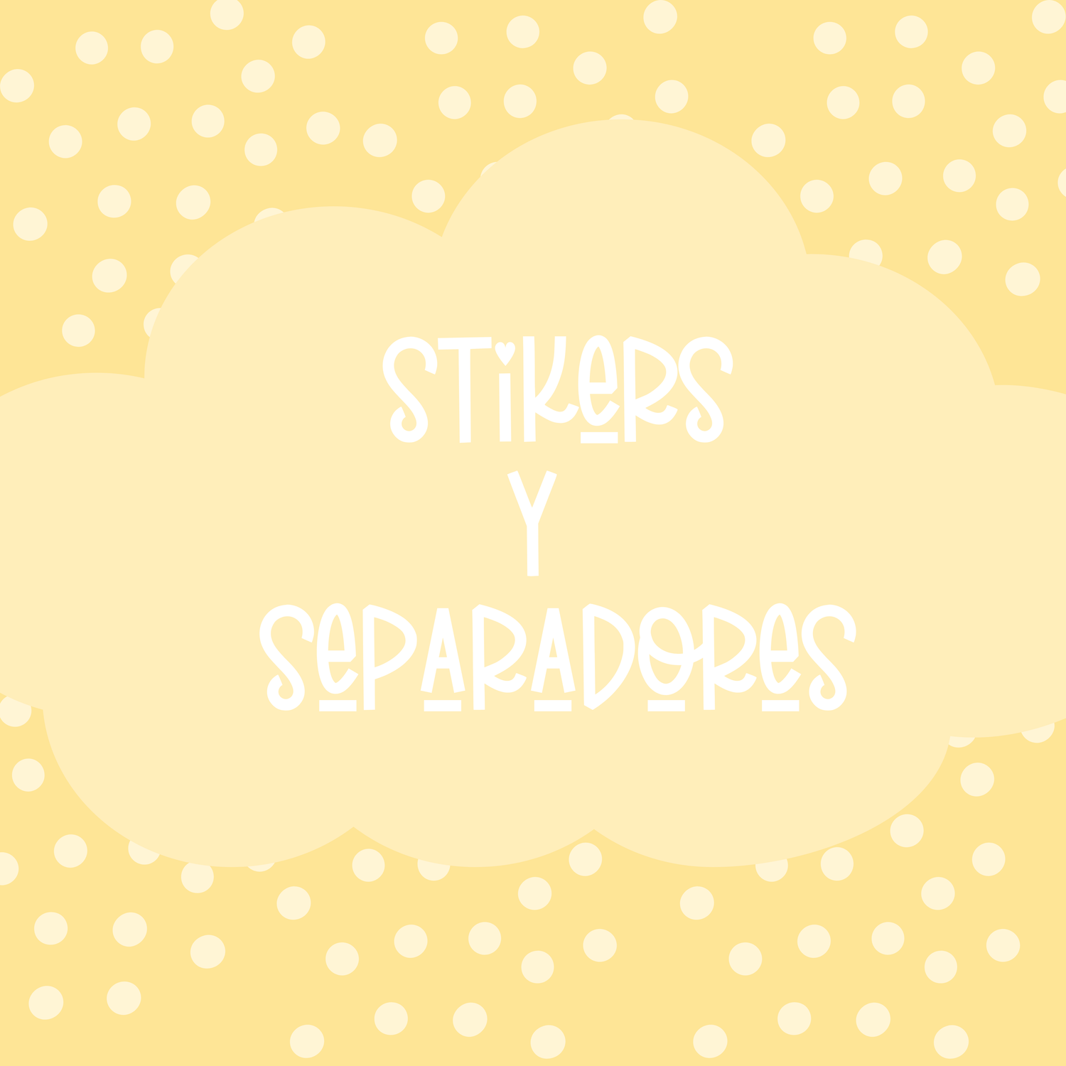 Stickers y Separadores