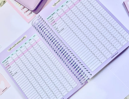 Agenda Flor lila(PREVENTA)