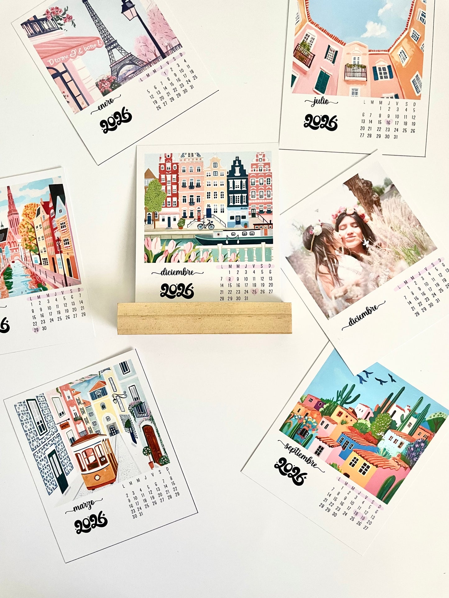 Calendario Polaroid